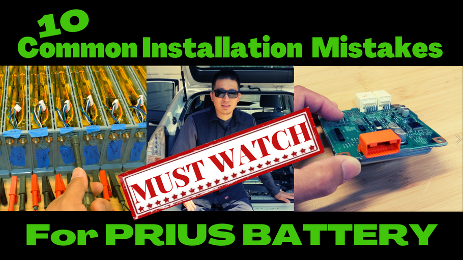 Prius Battery Must Watch Video!