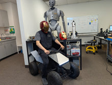 Load image into Gallery viewer, Iron-man helmet in real-life color rendering
